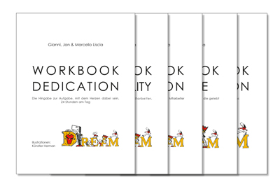 Fünf auf einen Streich – Auf das erste Buch folgen fünf Workbooks!