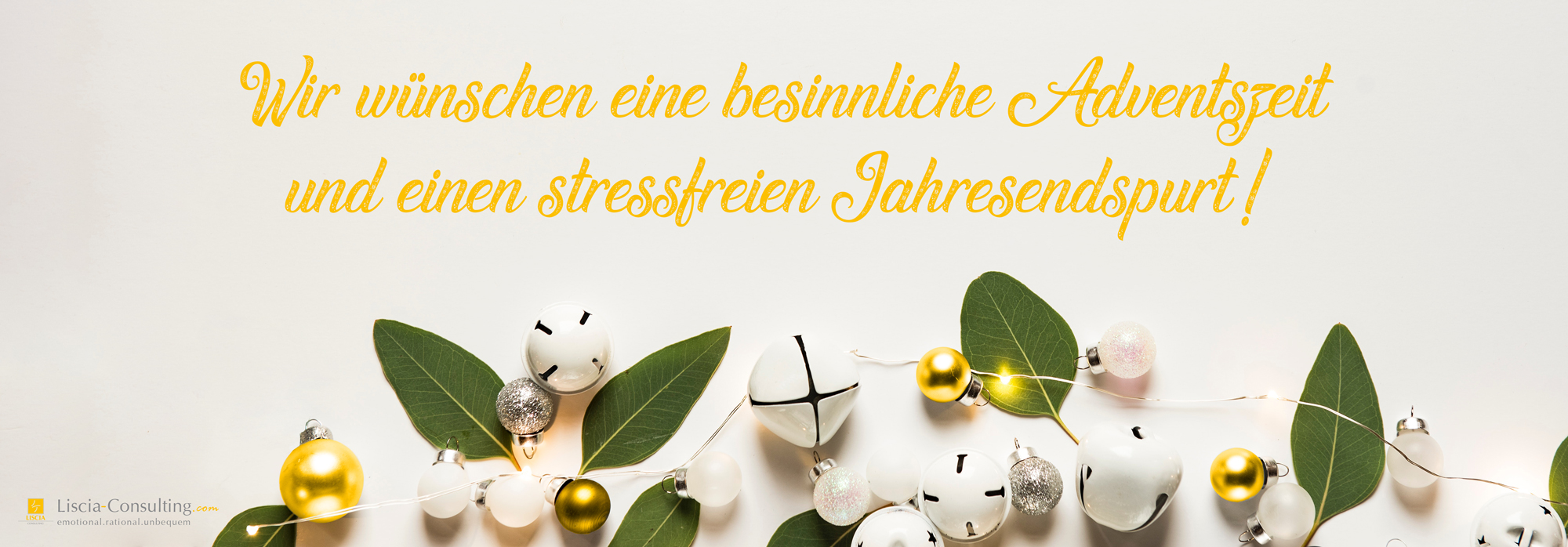 Werbeanzeige Liscia Consulting